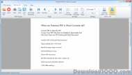 Freemore PDF to Word Converter screenshot